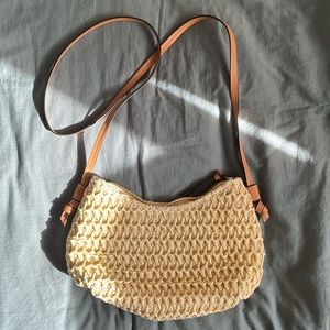 H&M Straw Crossbody Bag